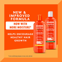 Acondicionador Cantu con manteca de karité hidrata rizos naturales