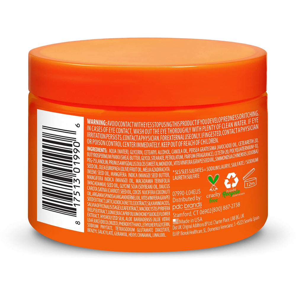 Cantu Crema para Aguacate en estilos de rizos con torcidos y trenzas.