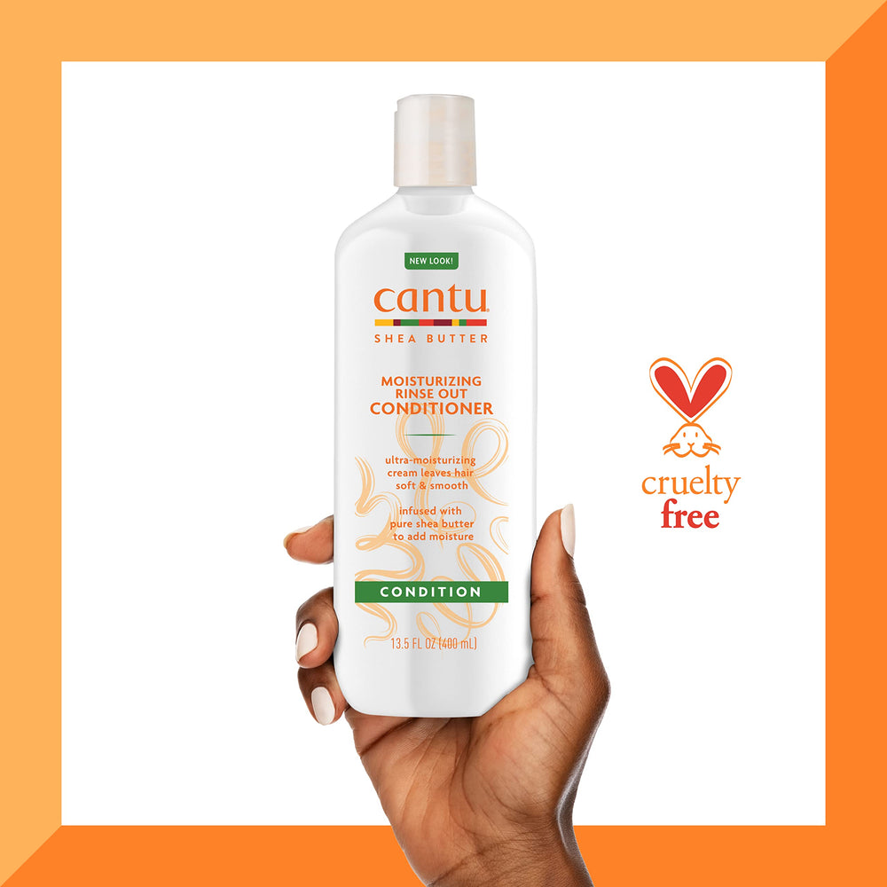 Cantu cruelty-free label on packaging.