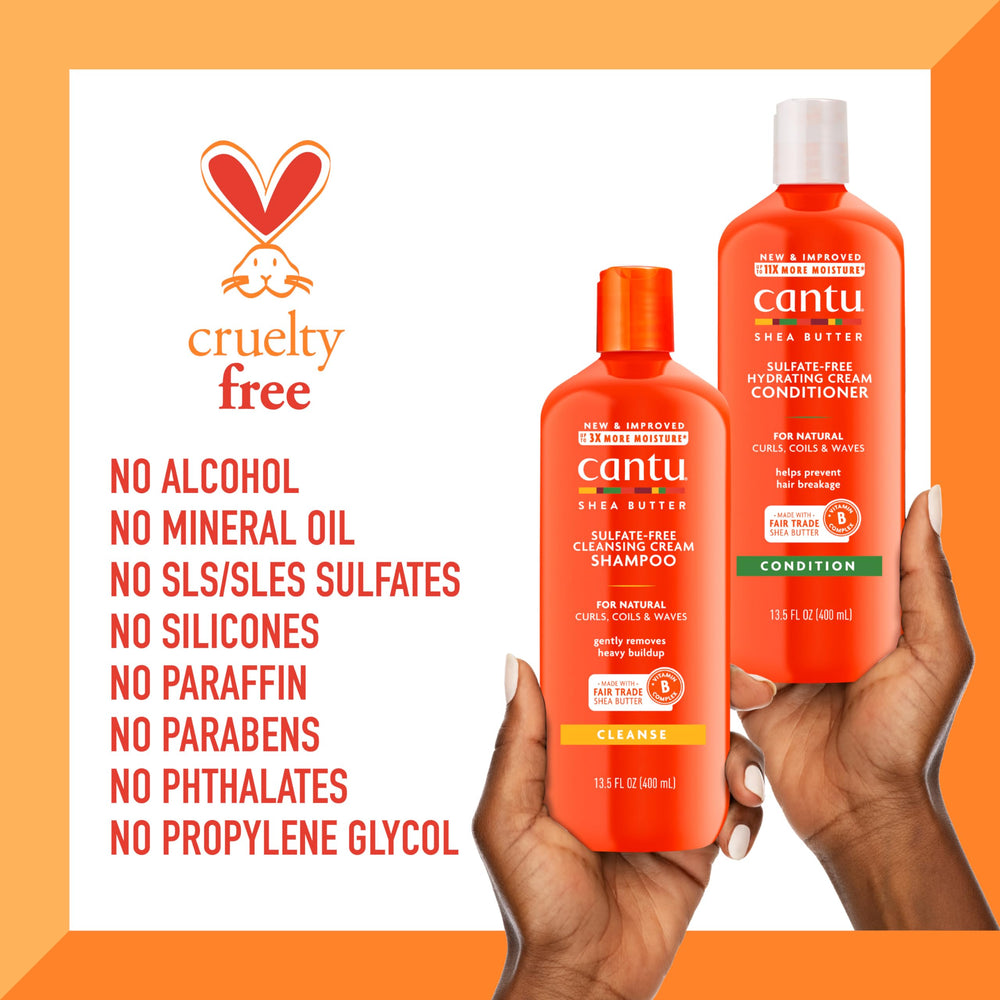 Cuidado poslavado para rizos y ondas definidos con Cantu