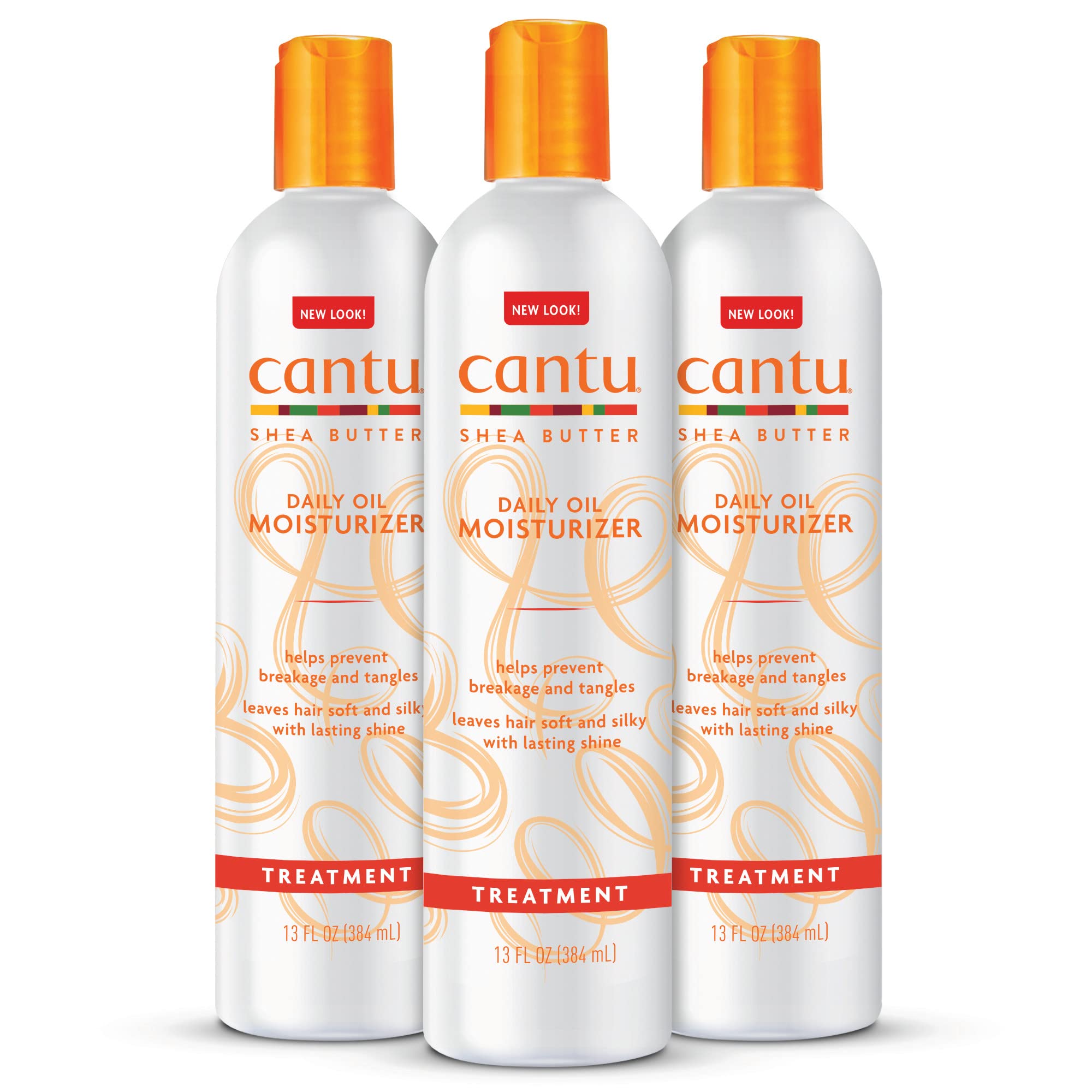 Cantu Aceite Diario con Manteca de Shea en botella nutre y suaviza el cabello.