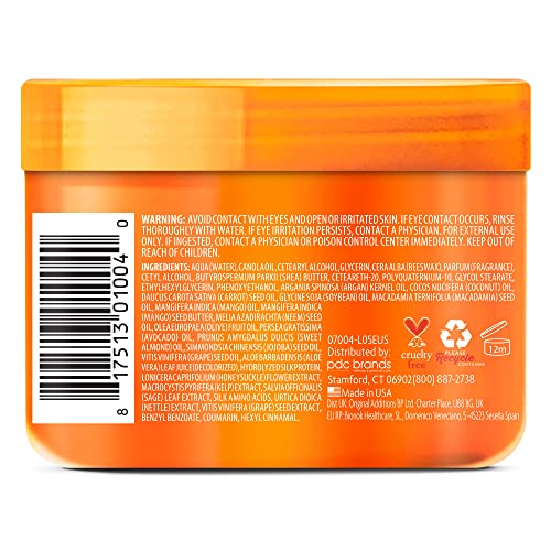 Cantu Deep Treatment Masque after-use smooth hair with natural shine