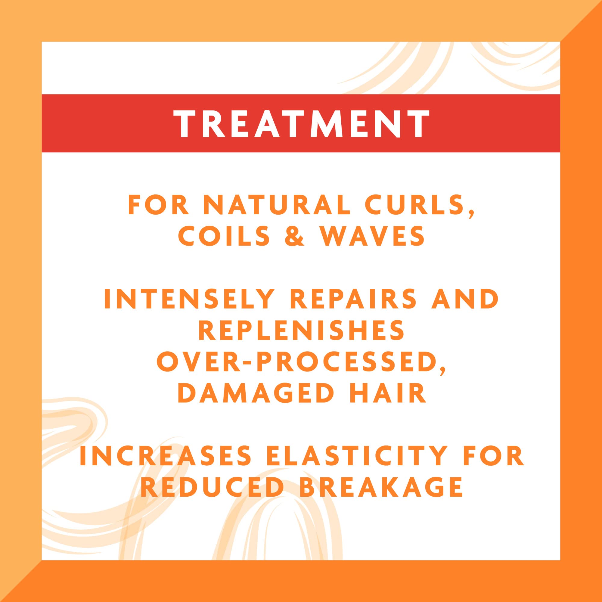 Cantu Deep Treatment Masque ingredients scene emphasizing nine restorative oils