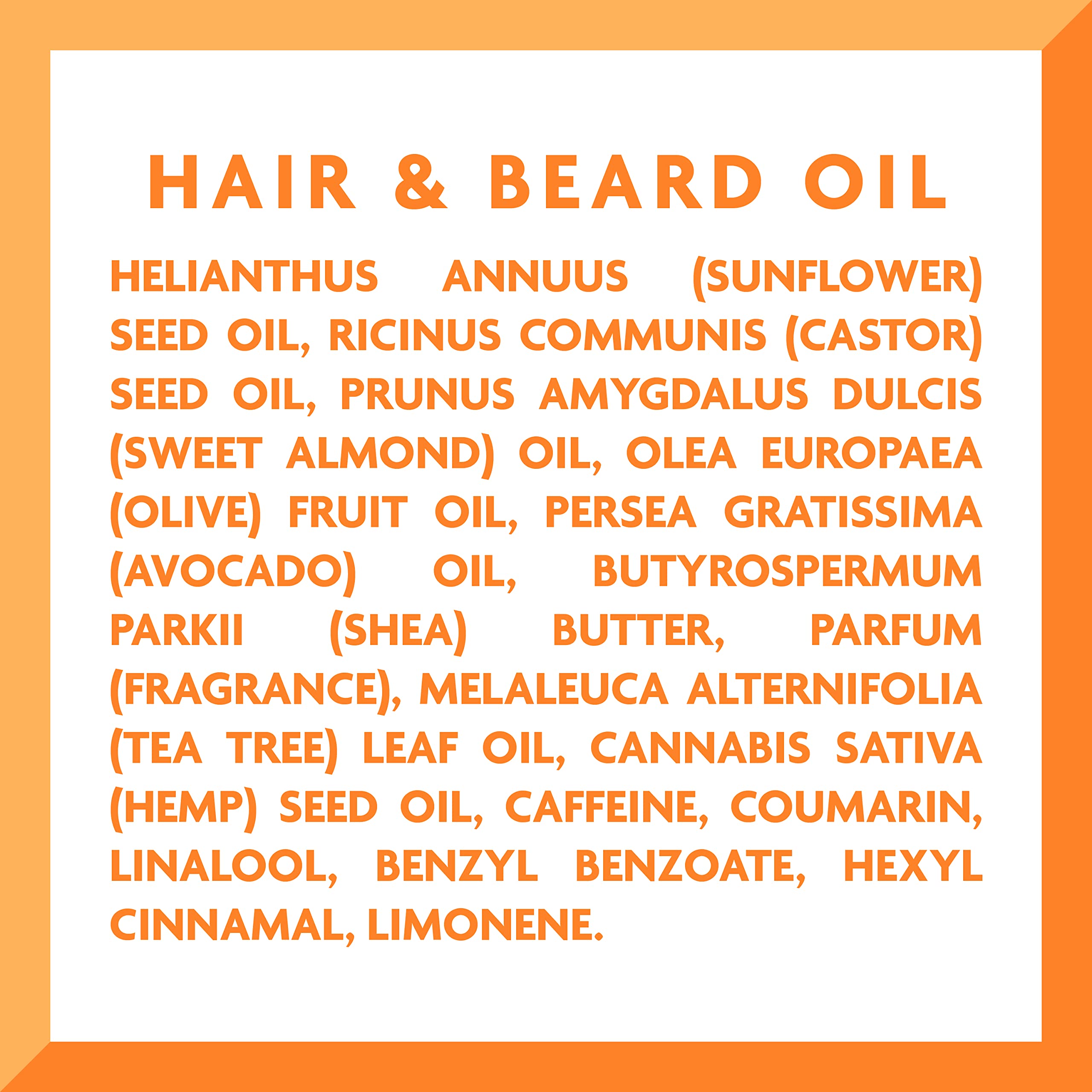 Lifestyle scene of a man using Cantu oil during a morning routine.
