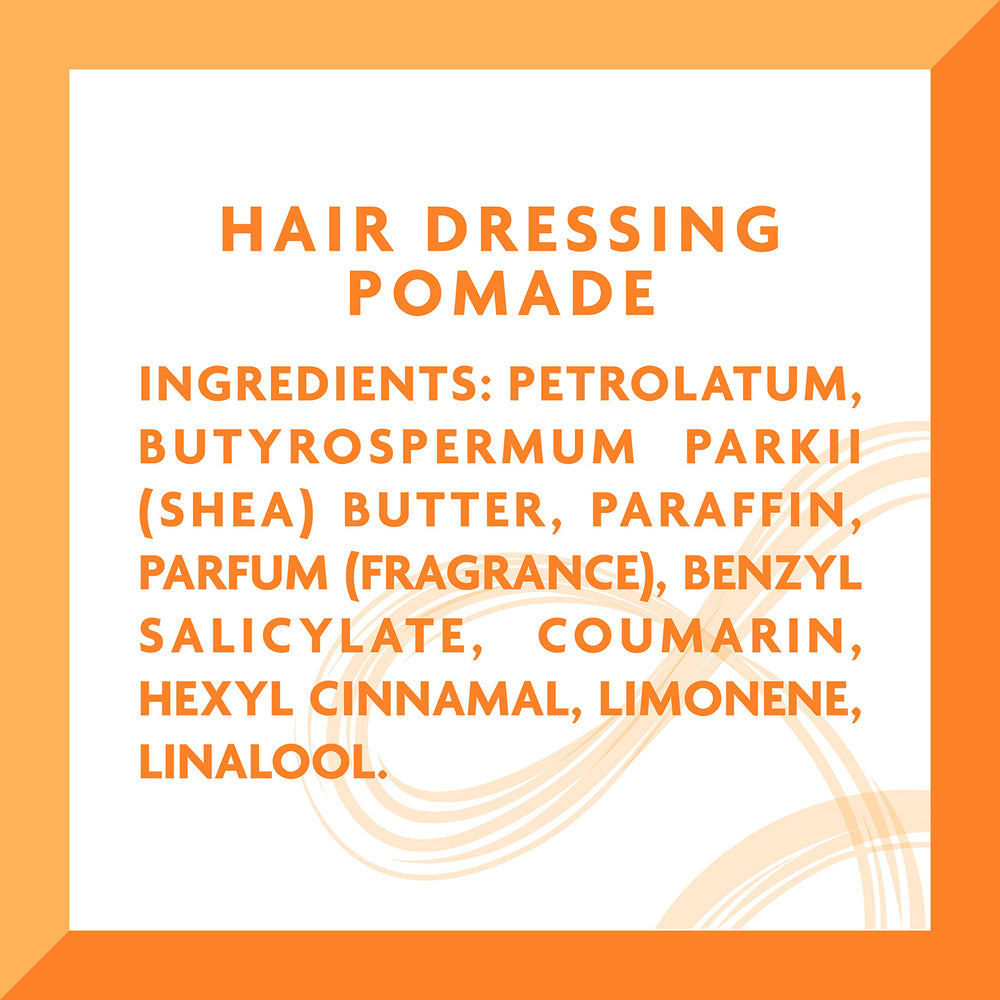 Cantu Hair Dressing Pomade with Shea Butter natural-hair model displays hydration and healthy-looking hair.