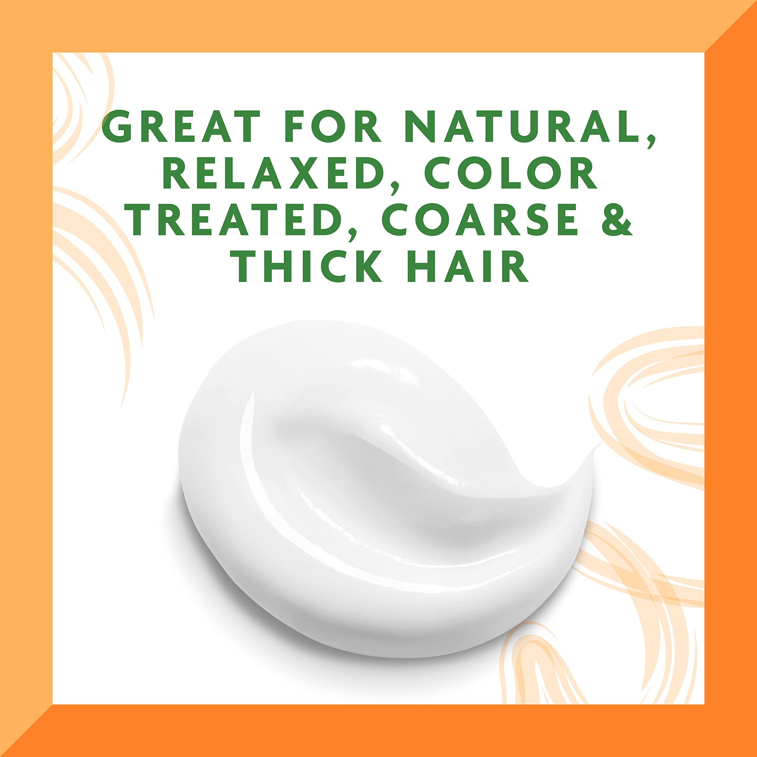 Shiny, smooth hair after using Cantu Moisturizing Conditioner.