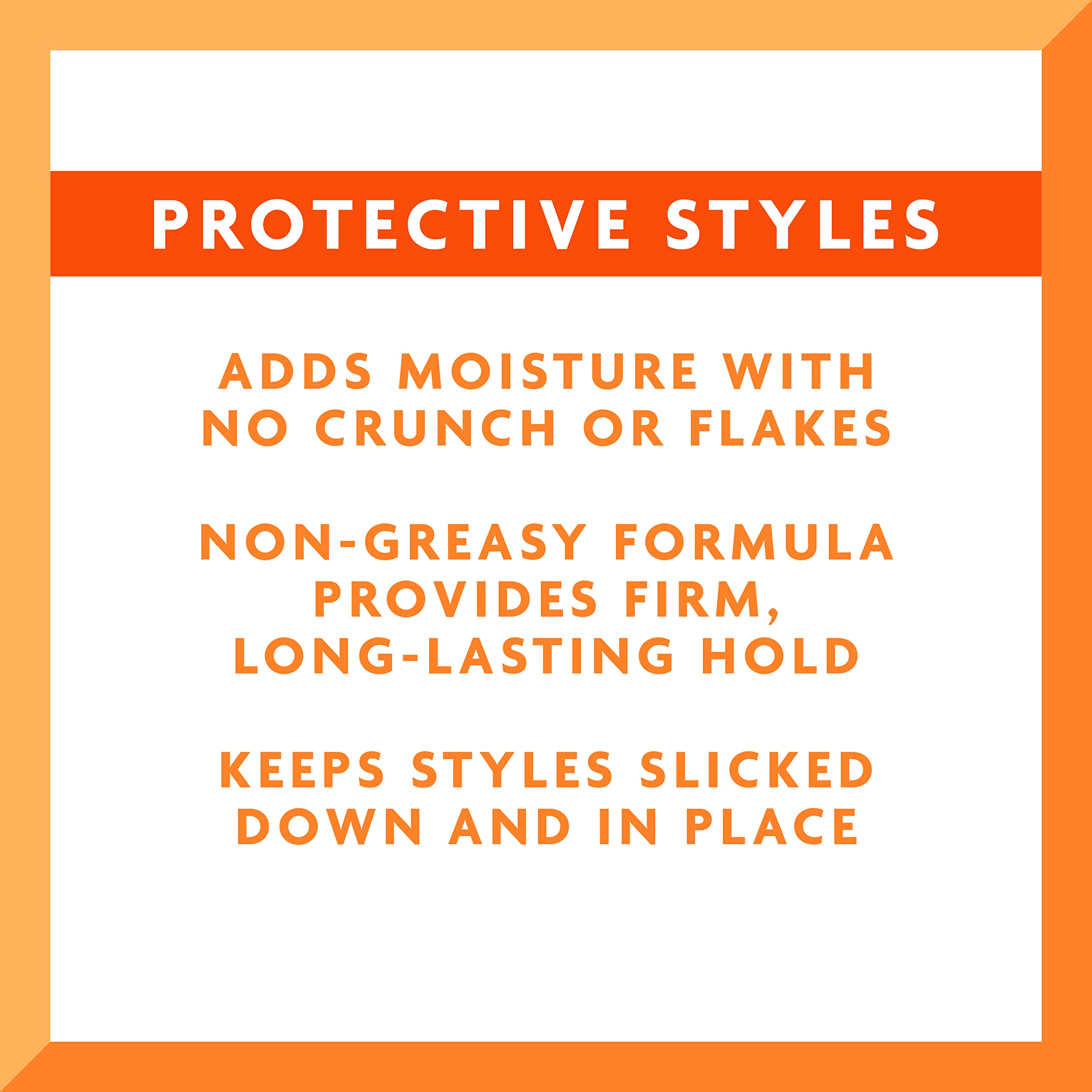 Cantu hands applying braiding gel for a smooth, secure look.