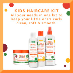 Cantu Kids Nourishing Conditioner large bottle leaves hair smooth and hydrated