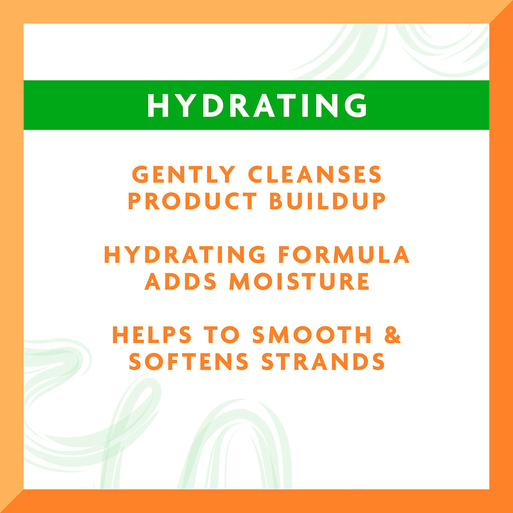 Cantu Avocado Hydrating Shampoo: etiqueta destaca manteca de karité para hidratación