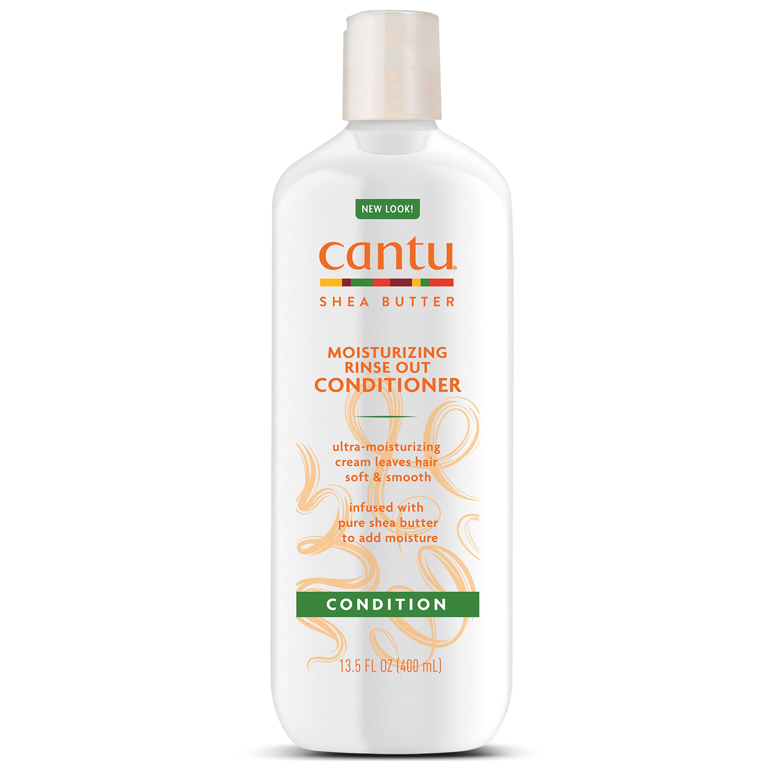 Cantu Moisturizing Conditioner bottle front offers nourished, manageable hair.