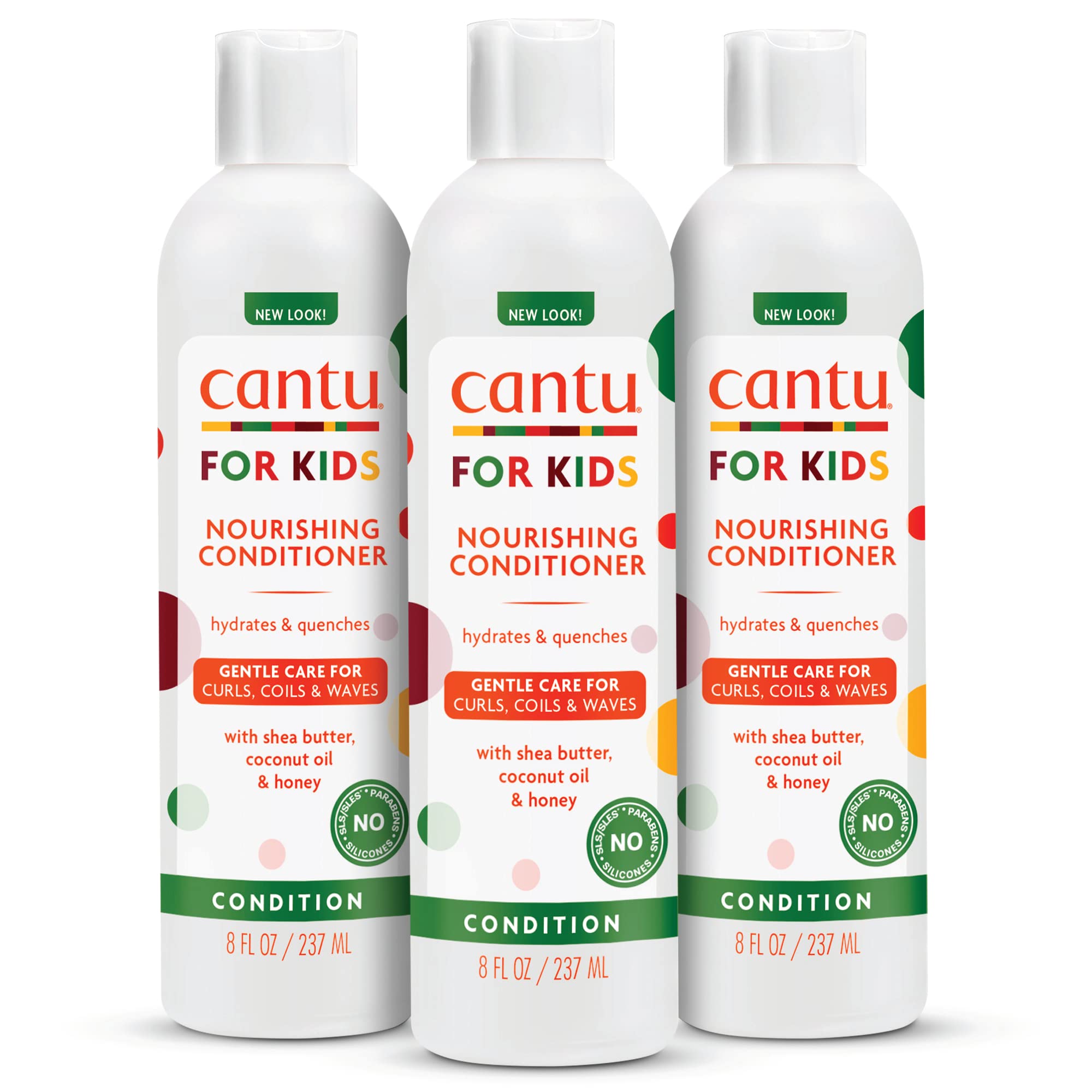Cantu para niños: botella de acondicionador sin sulfatos para rizos