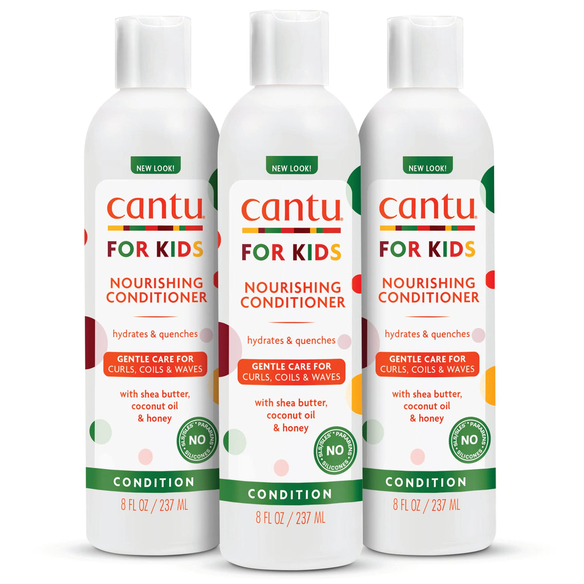 Cantu para niños: botella de acondicionador sin sulfatos para rizos