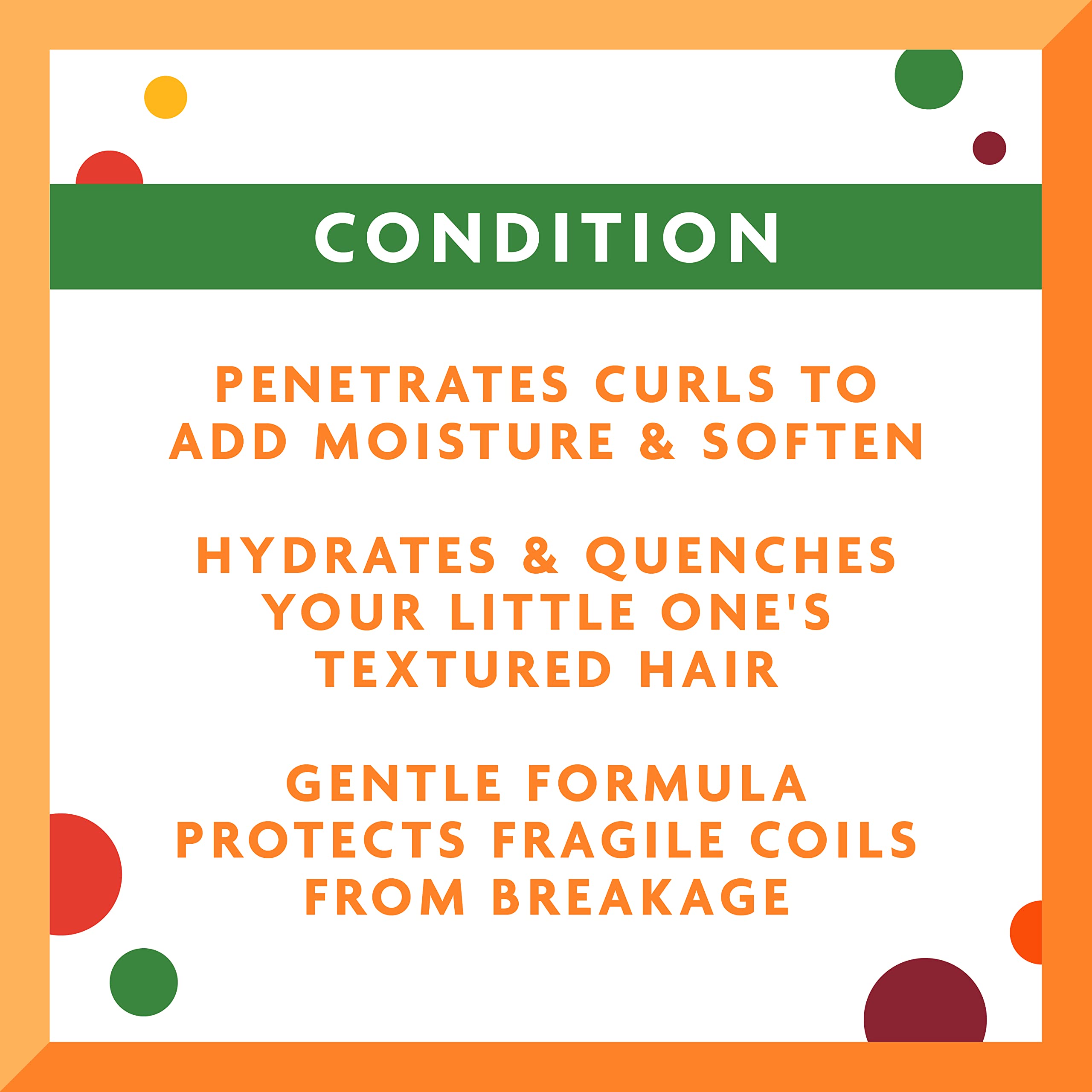 Cantu para niños: rizos suaves y desenredados con acondicionador