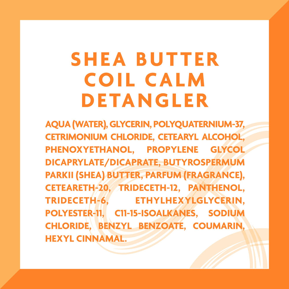 Cantu Detangler label shows no harsh ingredients for gentle care.