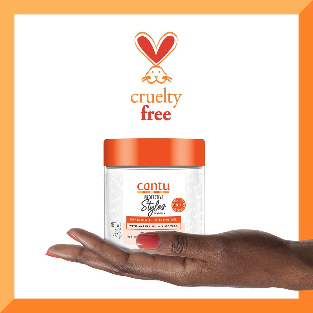Cantu non-greasy moisture hydrates strands without heaviness.