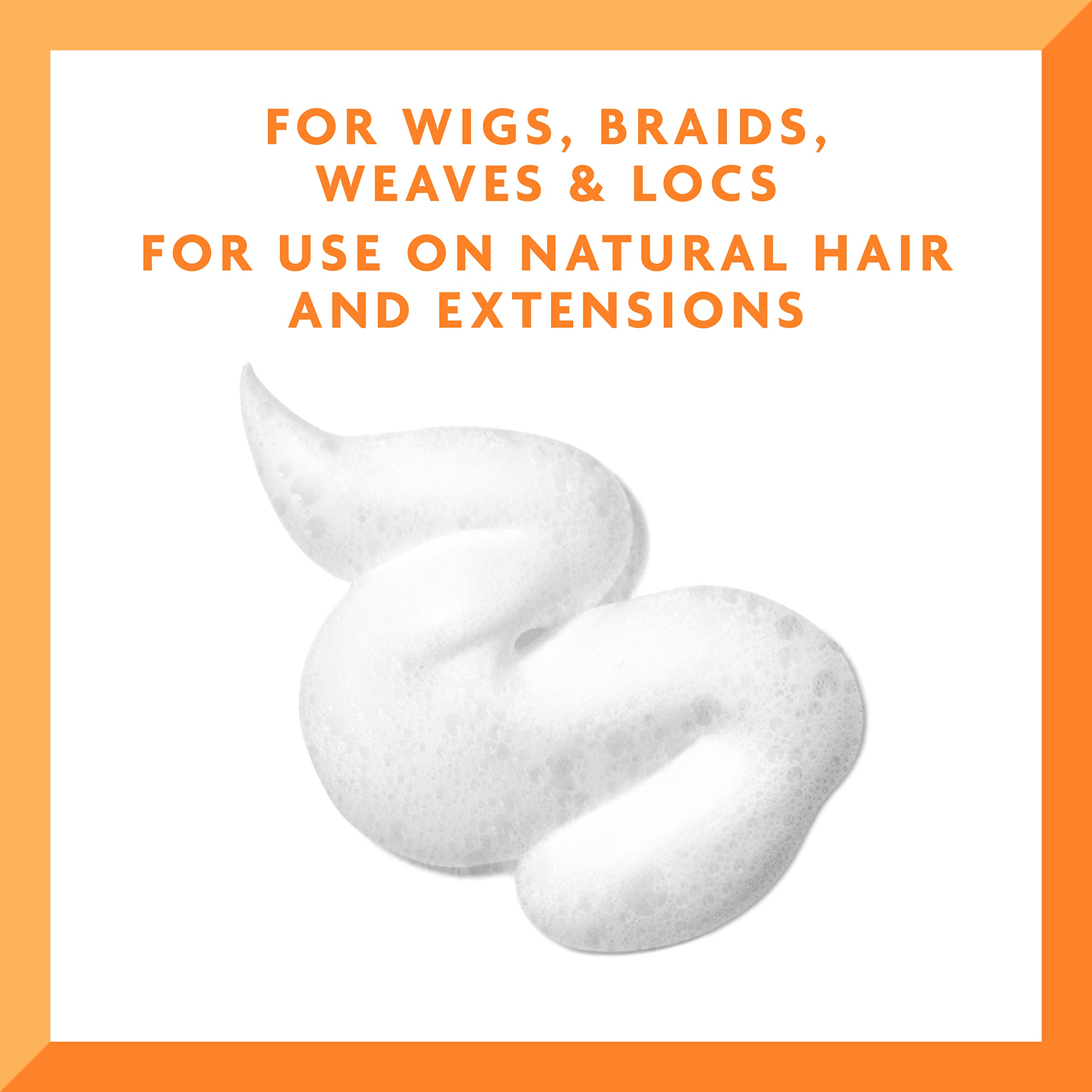 Cantu applied to braided style reviving shine and reducing dryness