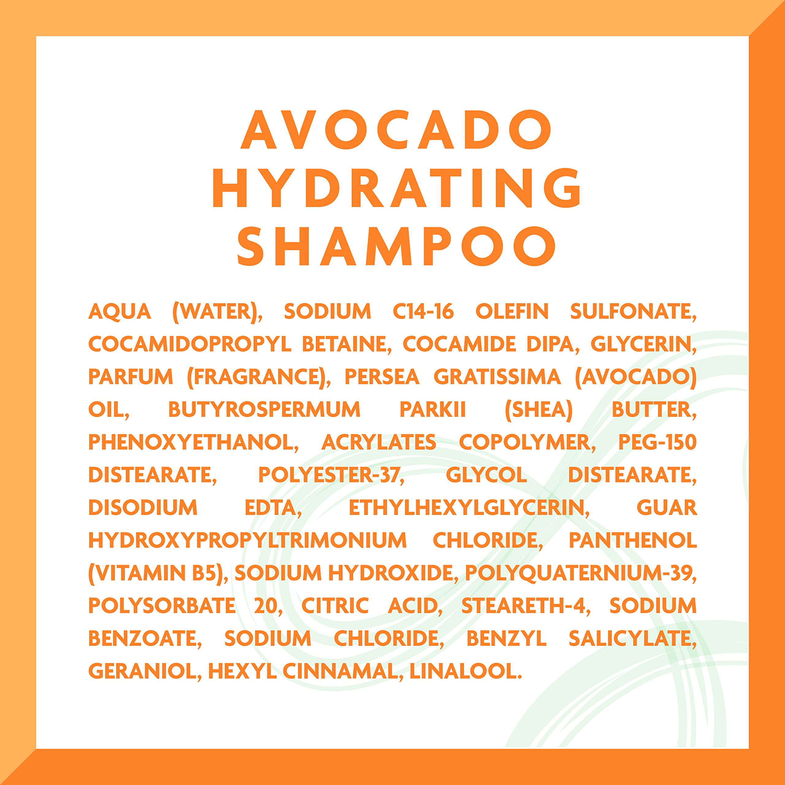 Cantu Avocado Hydrating Shampoo: paquete doble ideal para rutina diaria