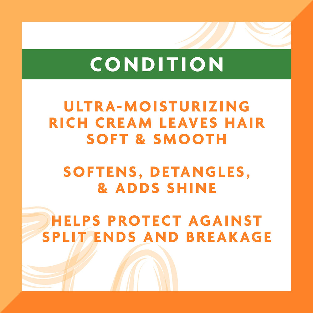 Cantu Shea Butter conditioner being poured for deep moisture.