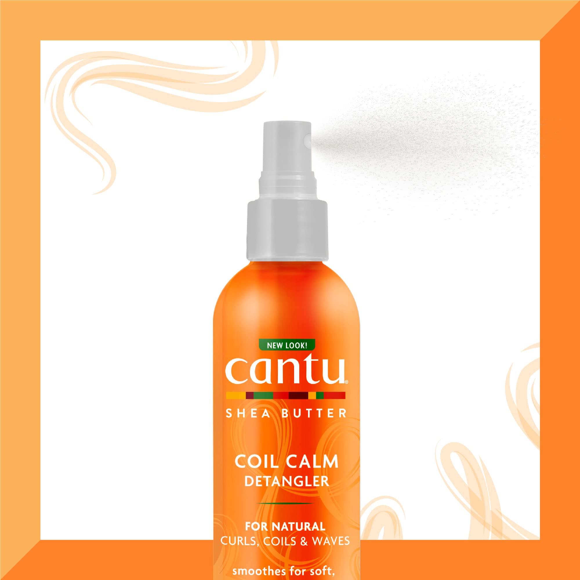 Cantu Shea Butter cream closeup shows rich, nourishing texture.