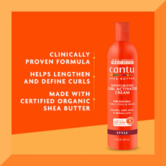 Waves and curls definition with Cantu Curl Activator Cream