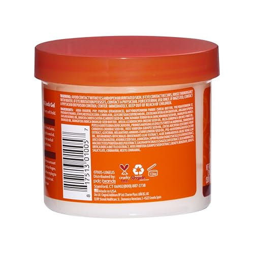 Cantu gel applied to hair for defined twists and locs