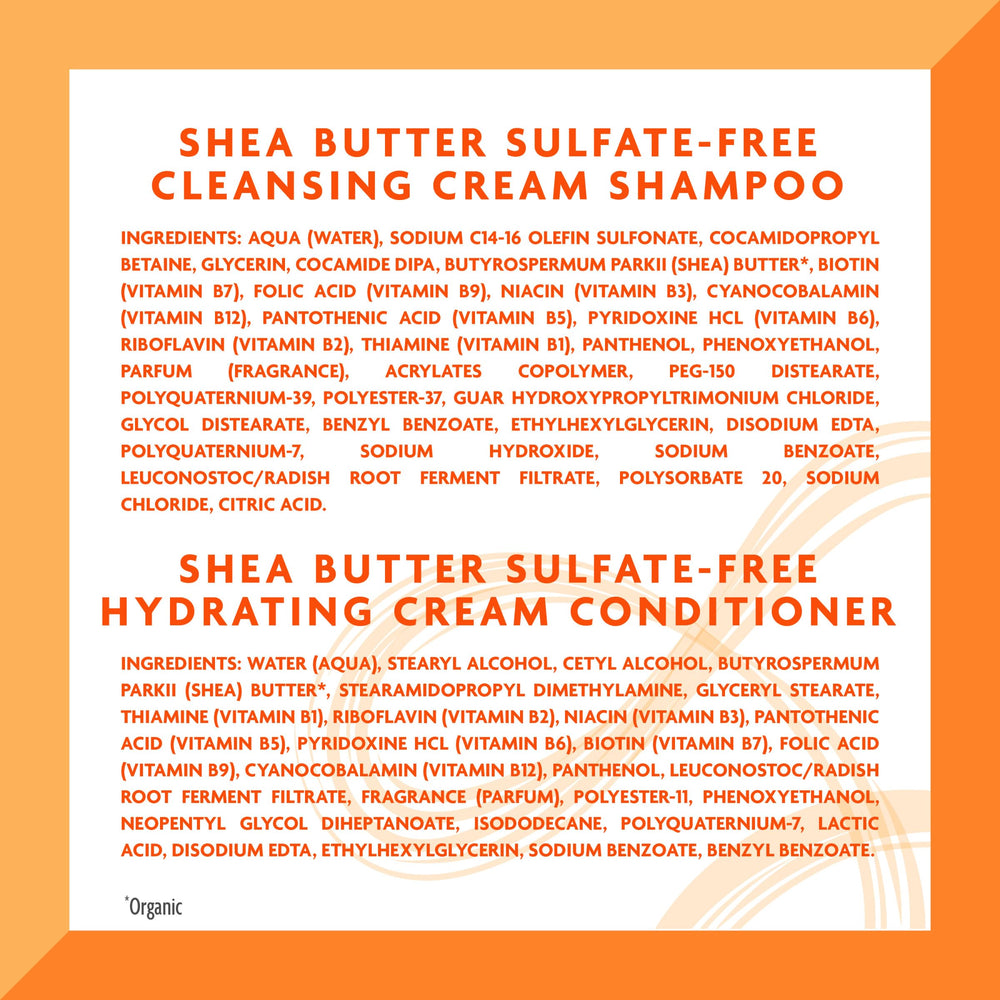 Moisture boost close-up on Cantu Shea Butter product