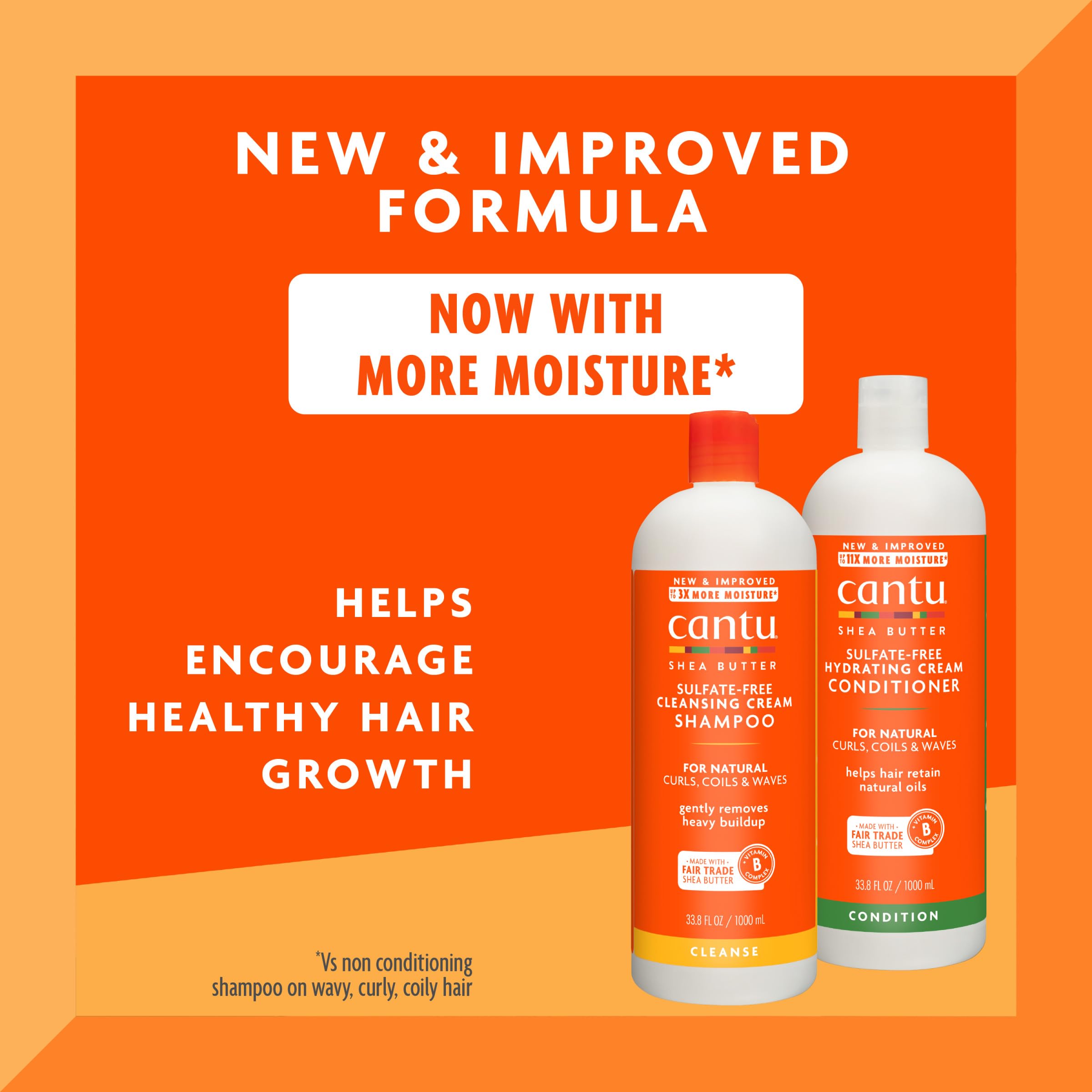 Cantu Shea Butter Natural Hair Conditioner bottle provides hydration for curls