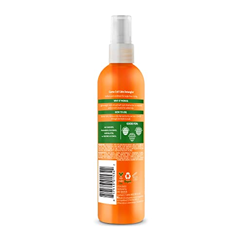 Cantu Coil Calm Detangler on shelf display looks ready to style