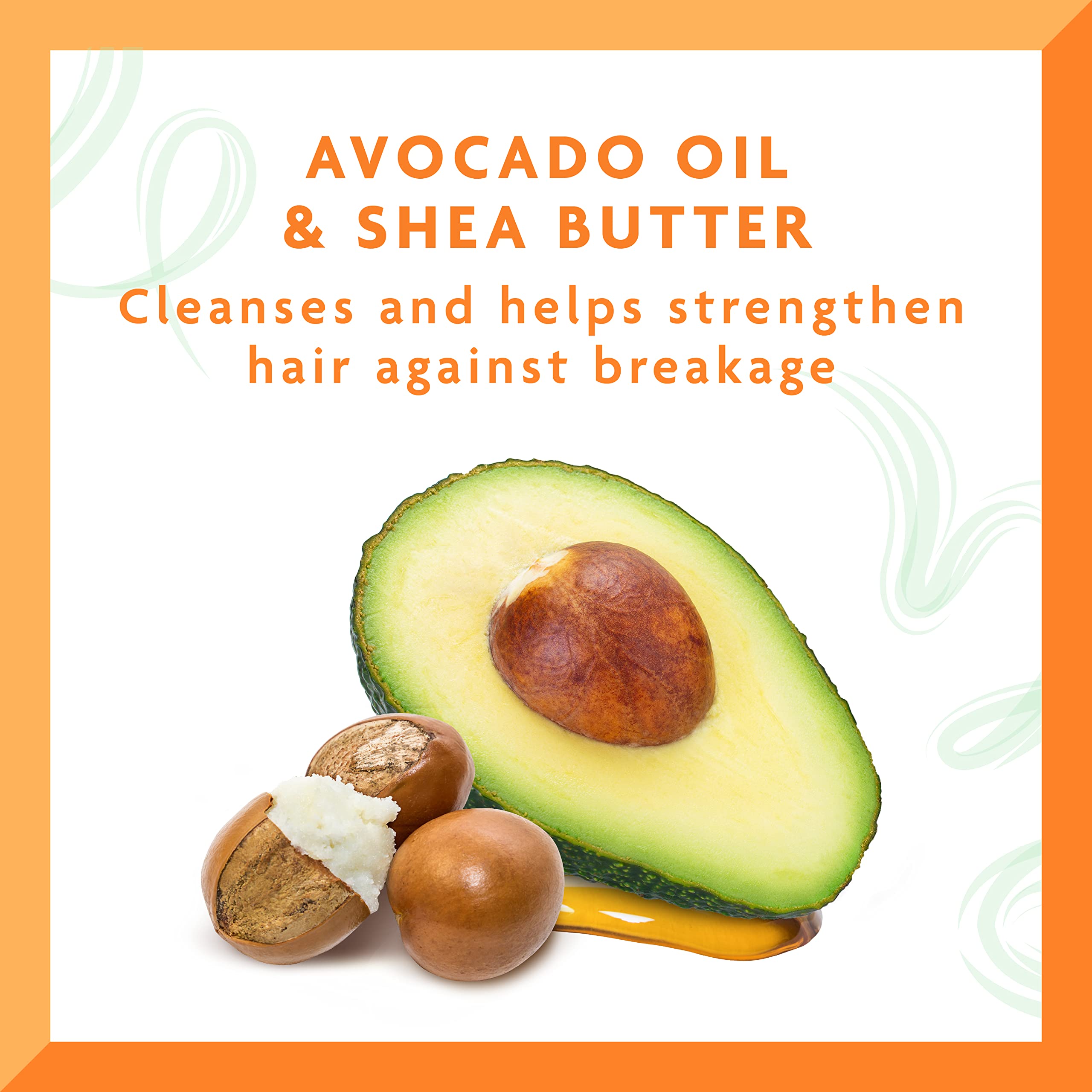 Cantu Avocado Hydrating Shampoo: textura cremosa que facilita el masaje capilar