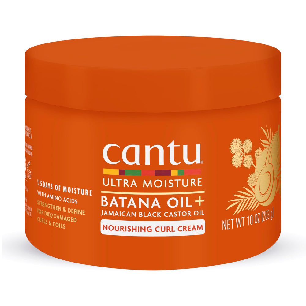 Cantu Ultra Moisture: envase de crema para rizos con definición