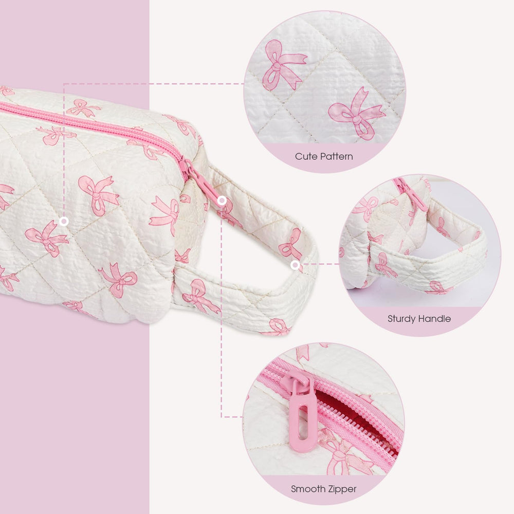 Hang loop on the Canumer bag allows convenient storage in bathrooms