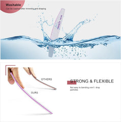 CANVALITE nail files pack of 10 for professional salon or home use