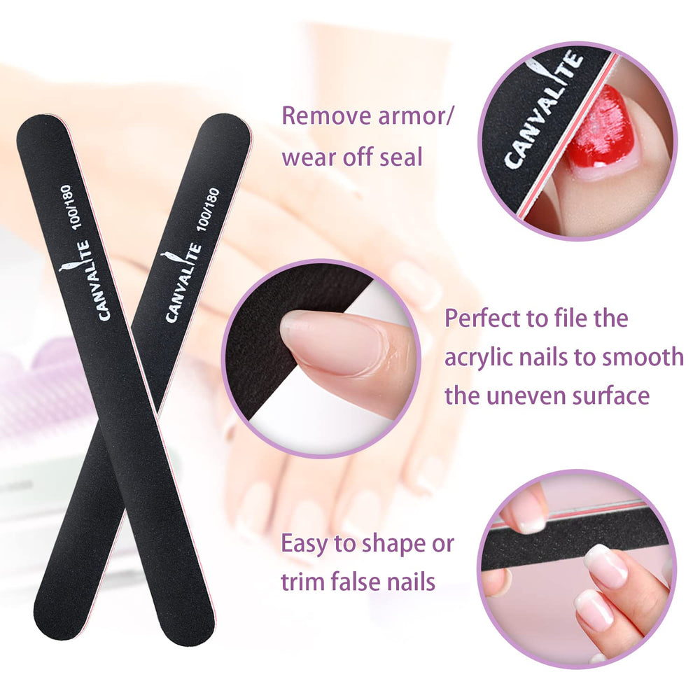 CANVALITE portable nail kit fits in your palm for travel touch-ups