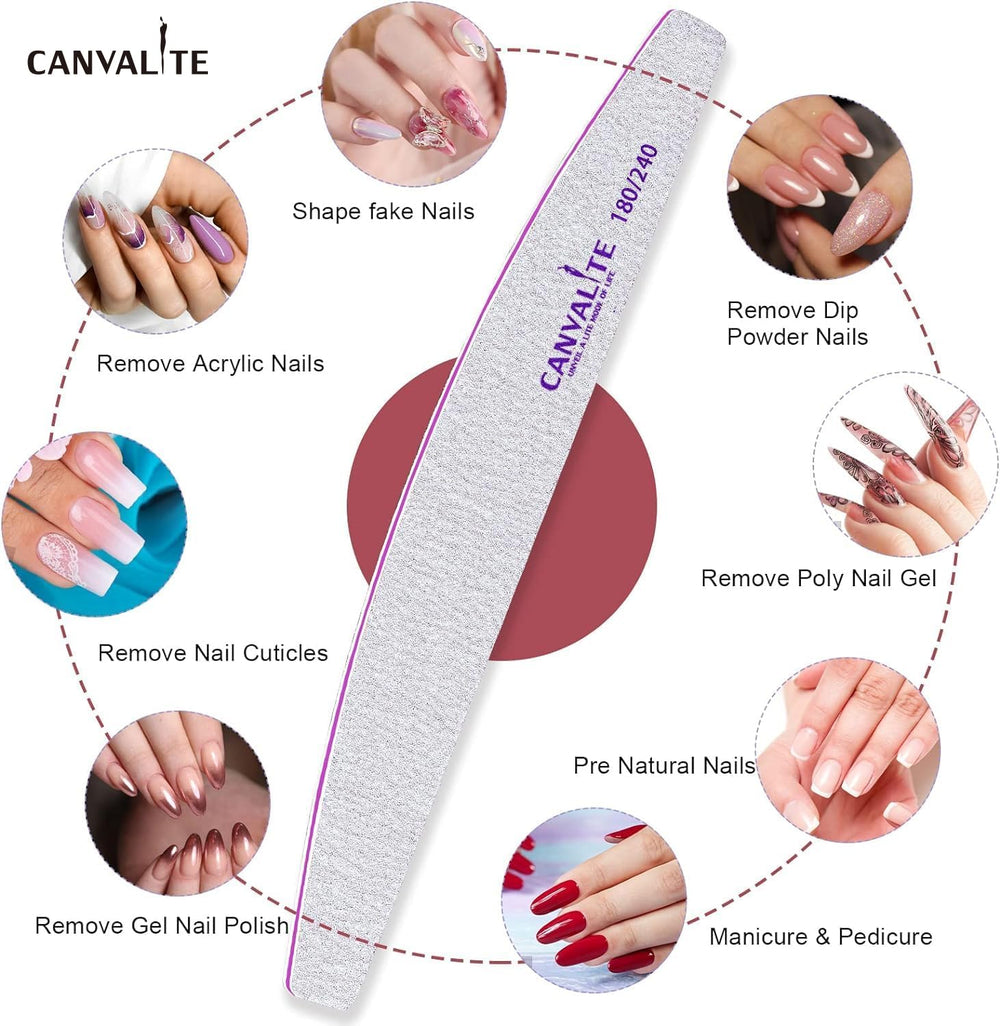CANVALITE premium emery board material ensures durability and easy cleaning