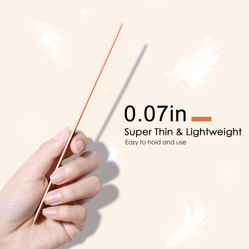 CANVALITE thin emery boards for easy grip during shaping