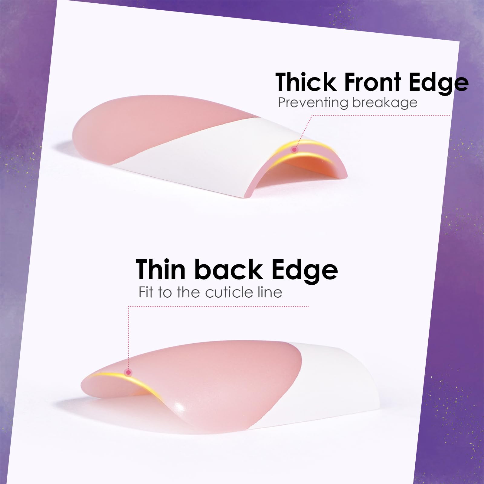 CANVALITE uñas con diseño natural para un look discreto