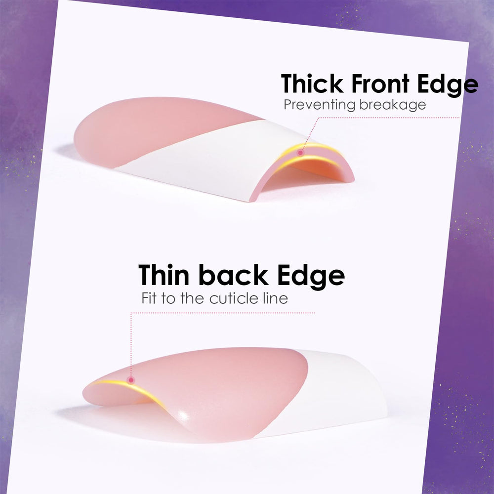CANVALITE uñas con diseño natural para un look discreto