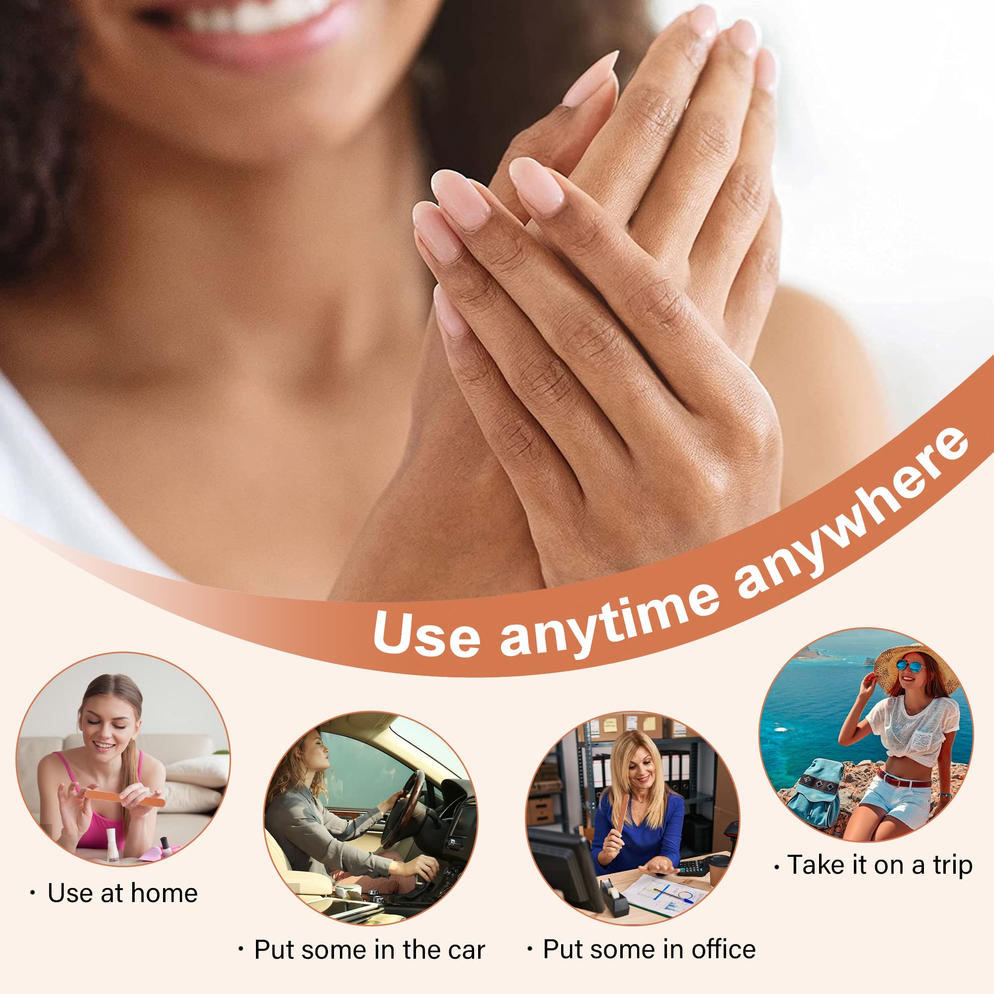 CANVALITE washable and reusable nail files for repeated use