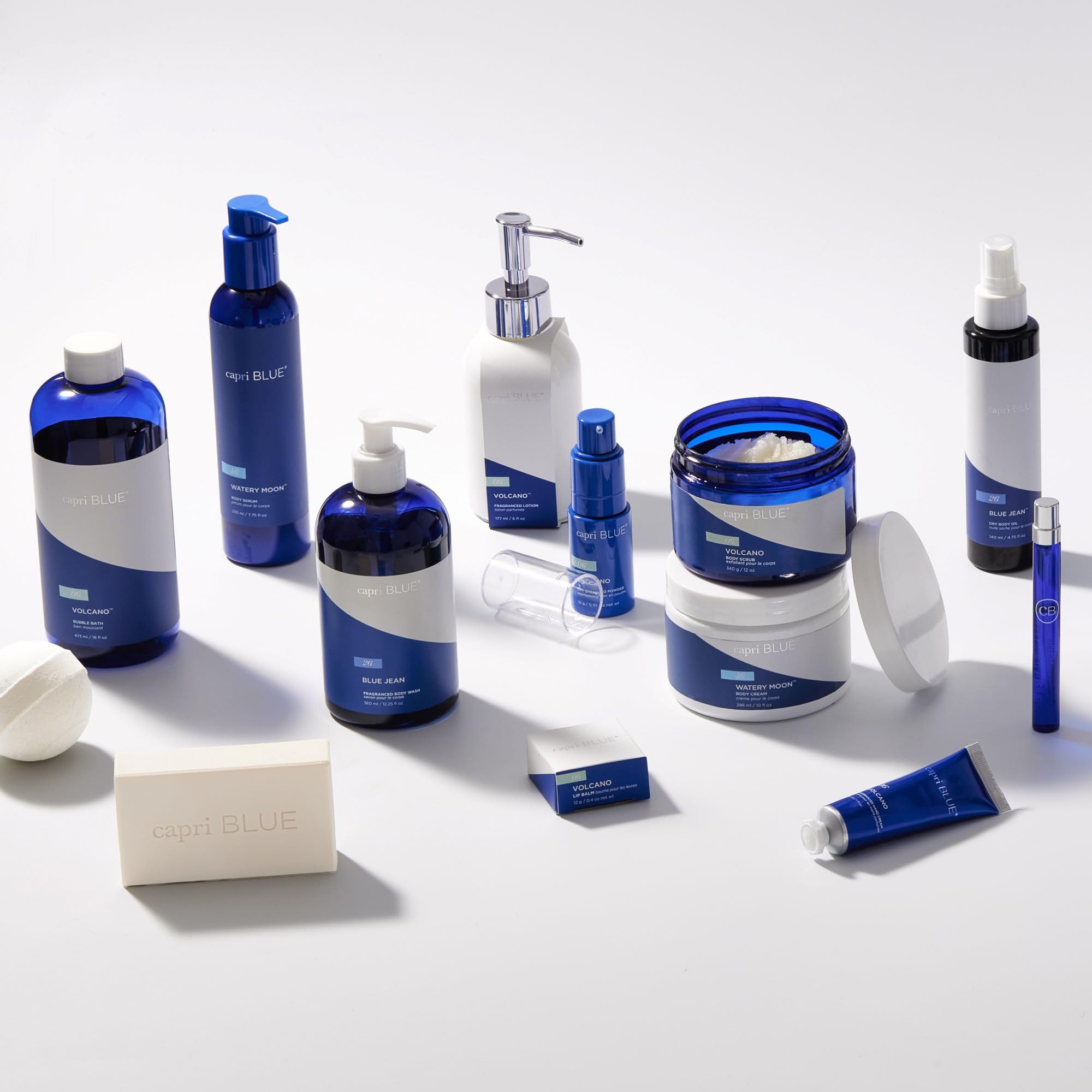 Capri Blue Volcano Bubble Bath ingredients include watermelon and pomegranate extracts.