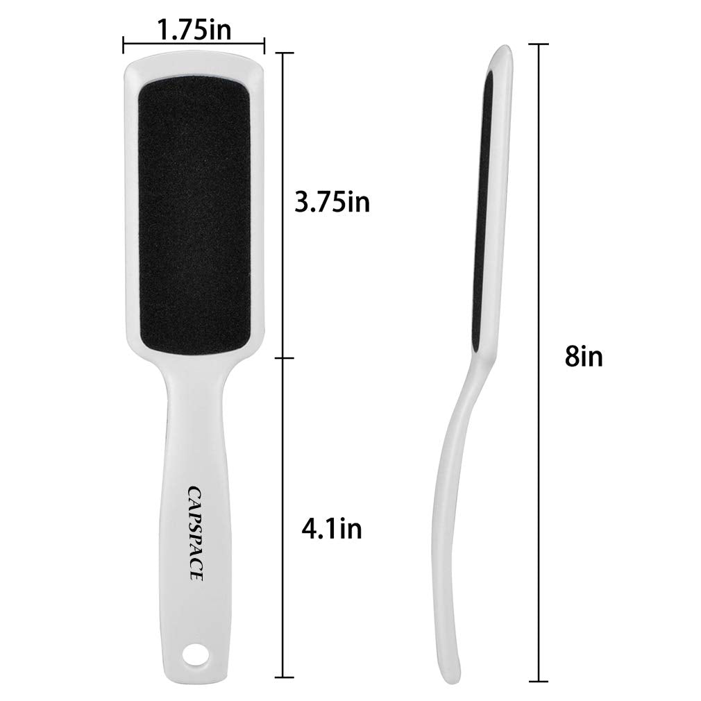 Capspace rust-free ABS-handle foot callus remover performs well in wet use.