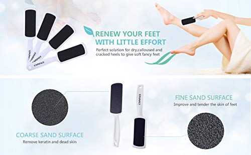 Capspace dual-tone foot files deliver salon-like results at home.