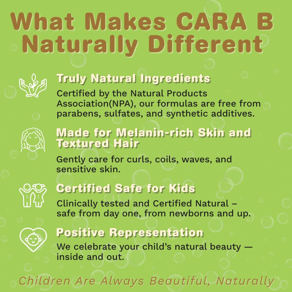 CARA B Naturally natural and plant-based baby haircare