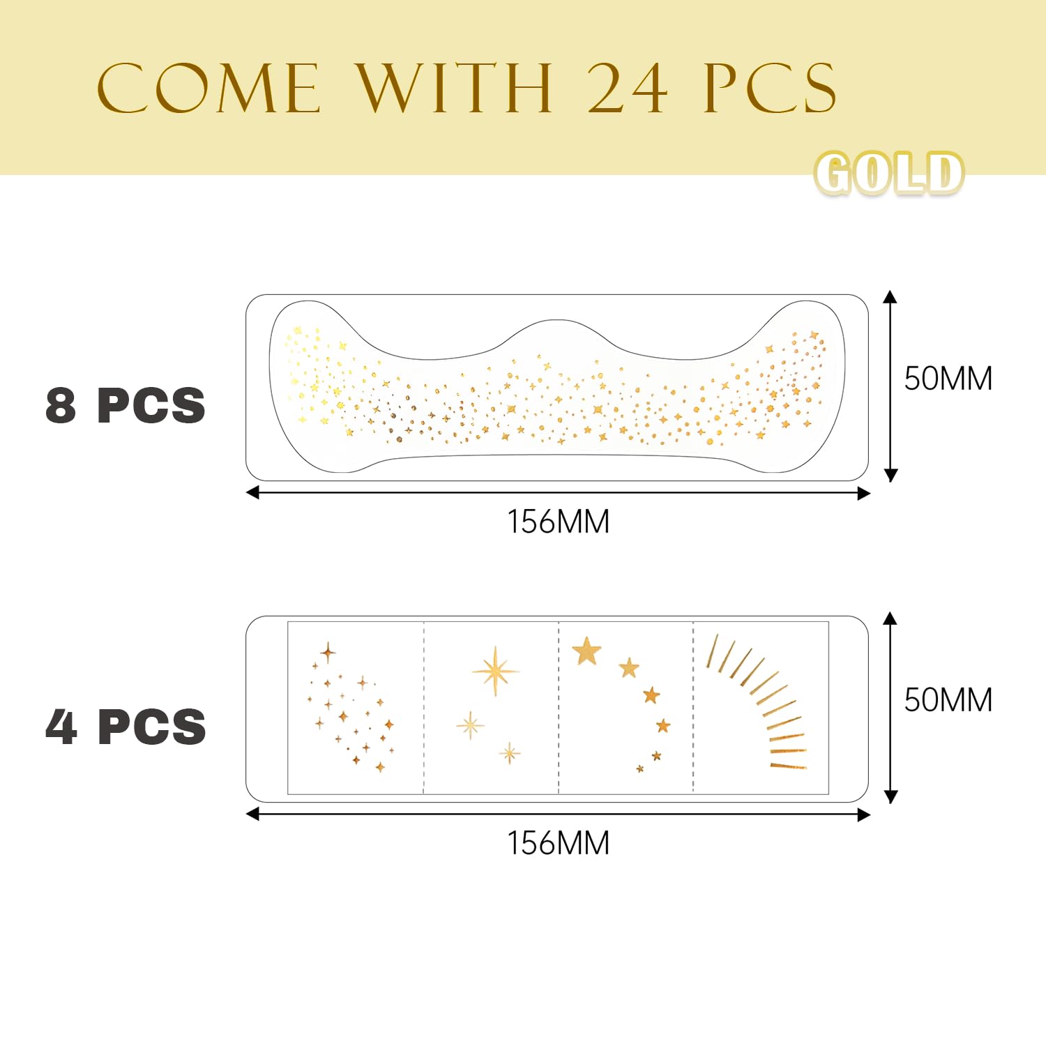 Cardiyar Glitter Freckles removal with baby oil or cleansing oil.