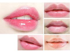 Aplicación nocturna de mascarilla labial CARE:NEL para labios suaves al despertar.