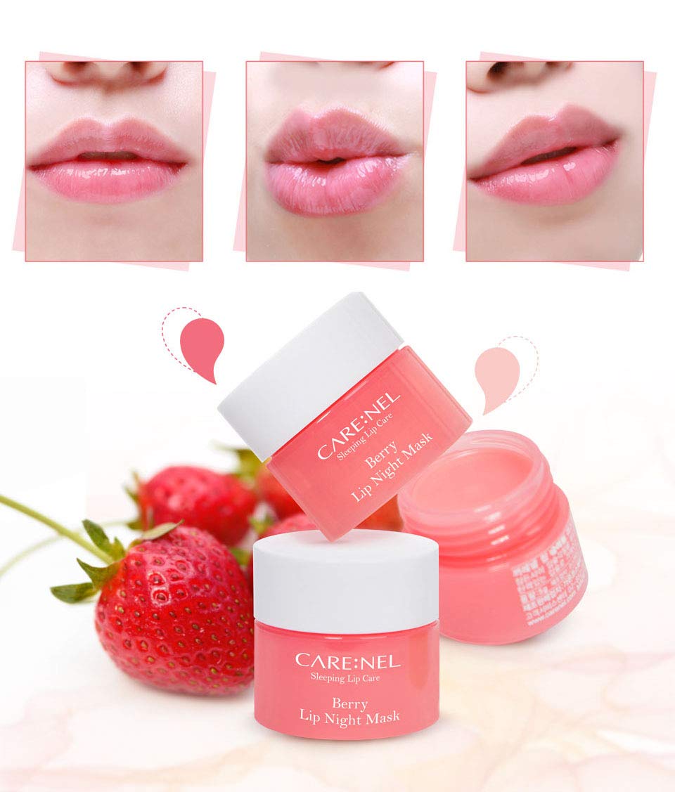 Fragancia suave de mascarilla labial CARE:NEL, aroma frutal agradable.
