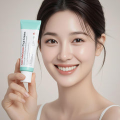 CARE:NEL Melasma crema textura suave: sensación cremosa para hidratación diaria.