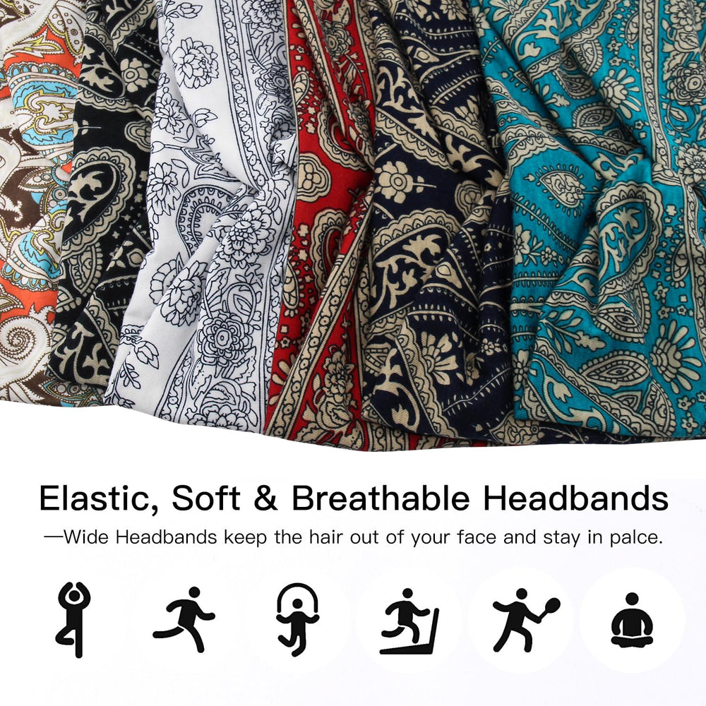Carede headbands suitable for teens and adults with wide coverage