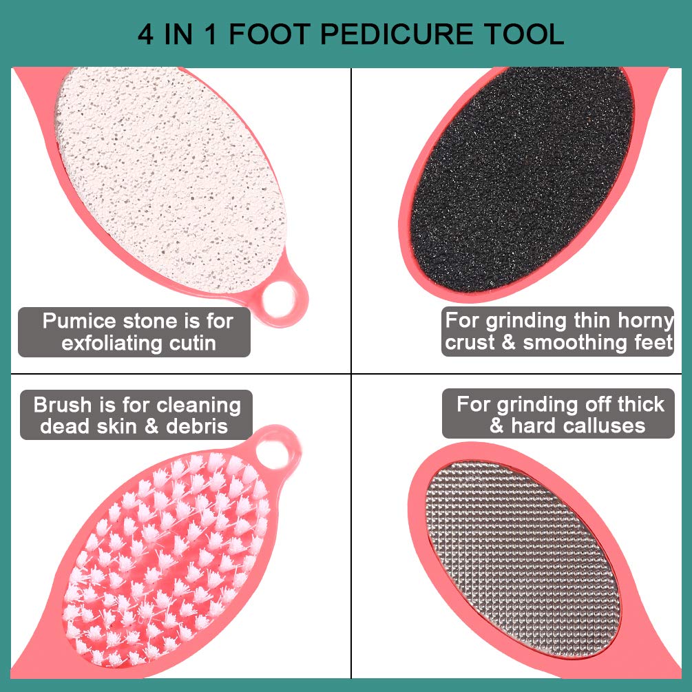 CAREHOOD ergonomic handle design supports comfortable grip during foot care.