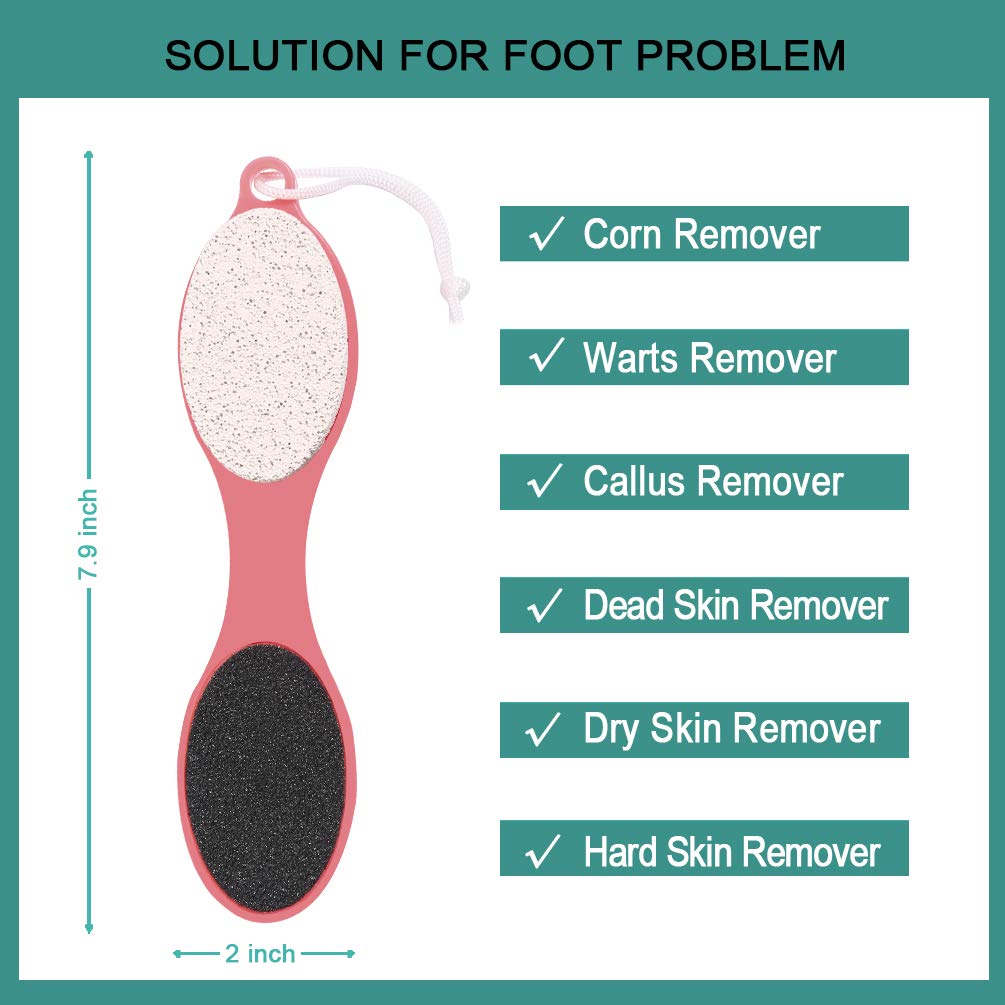 CAREHOOD pumice stone foot exfoliation for removing dead skin and smoother texture.