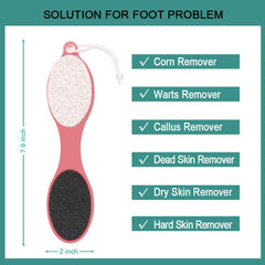 CAREHOOD pumice stone foot exfoliation for removing dead skin and smoother texture.
